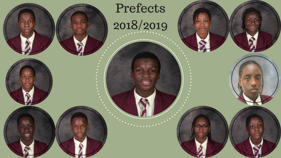 You are currently viewing Prefects – Class of 2018/19