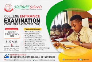 Read more about the article Halifield College Entrance Exam