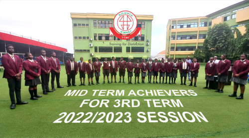 3rd Term, Mid Term Achievers, 2022/2023 Session